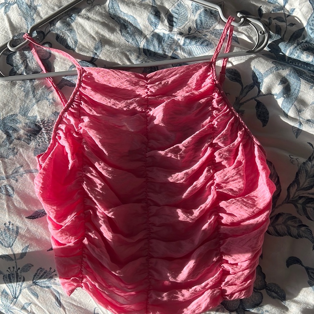 Zara pink top